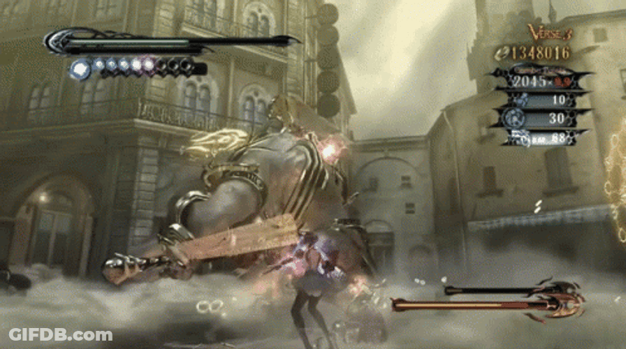 Bayonetta Beloved Boss Fight GIF