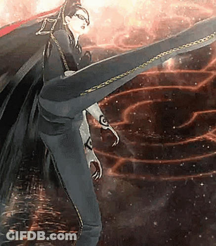 Bayonetta Leg Swirl GIF