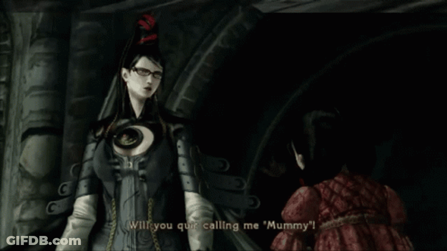 Bayonetta Will You Quit Calling Me Mommy GIF