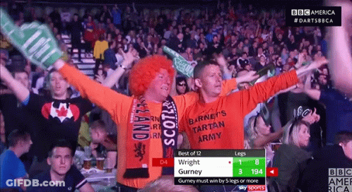 BBC America Advertisement Crowd GIF