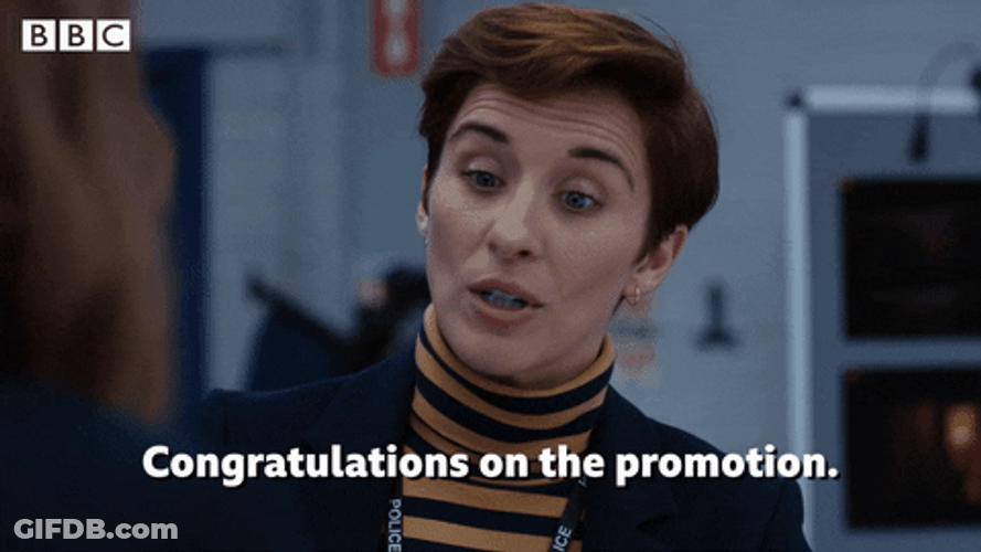 BBC One Vicky McClure Congratulation On Promotion GIF