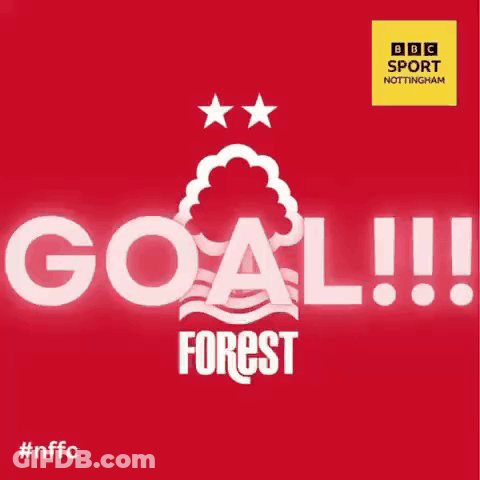 BBC Sport Nottingham Goal Poster GIF