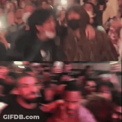 Bbl Drake In A Crowd GIF