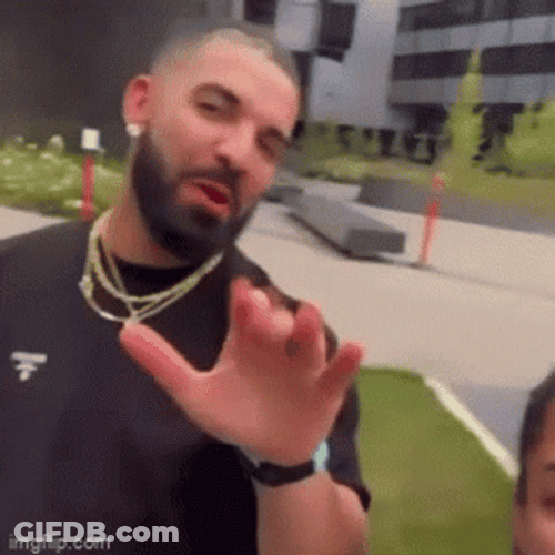 Bbl Drake Waving Goodbye GIF