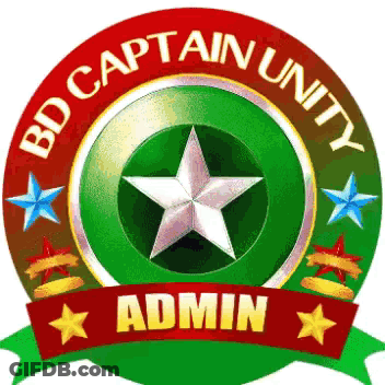 BD Captain Unity Admin Logo With Star In Center GIF
