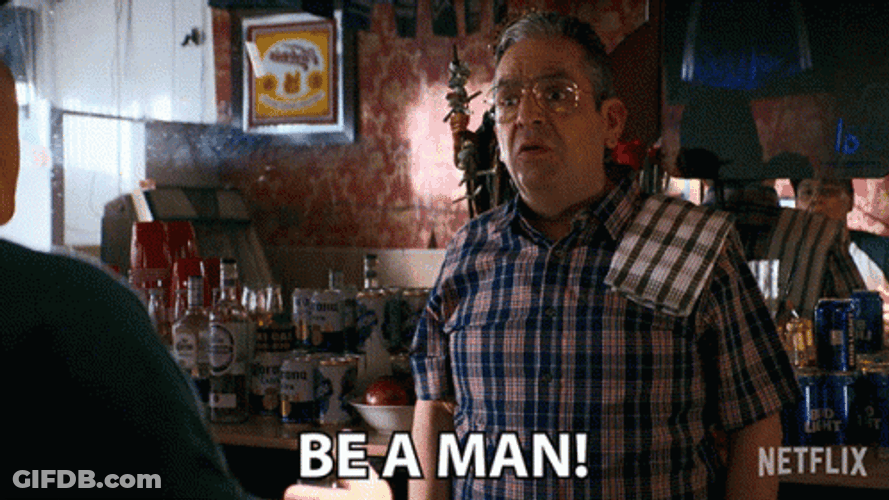 Be A Man Gente-Fied Scene GIF