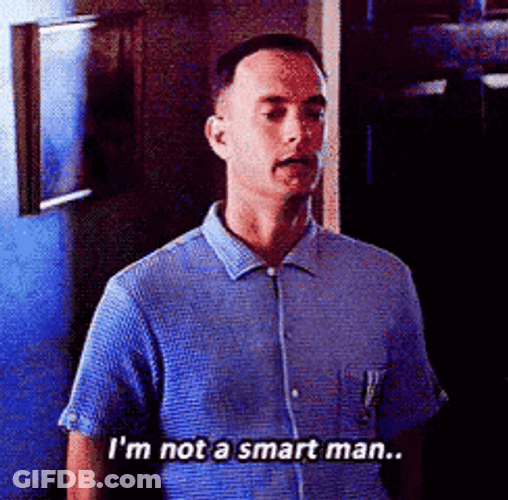 Be A Man I'm Not A Smart Man Shy GIF