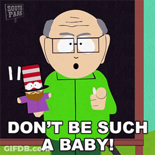 Be A Man Mr. Garrison South Park Animation GIF