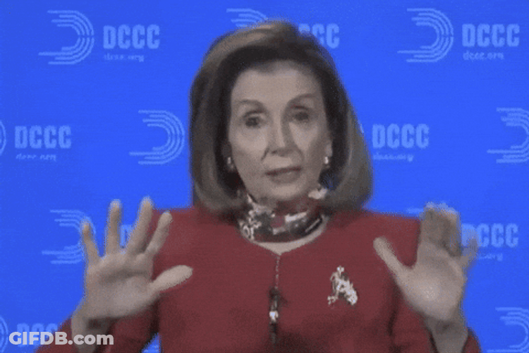 Be Calm Be Patient And Confident Nancy Pelosi GIF