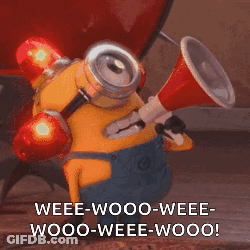 Be Doo Be Doo Minion GIF