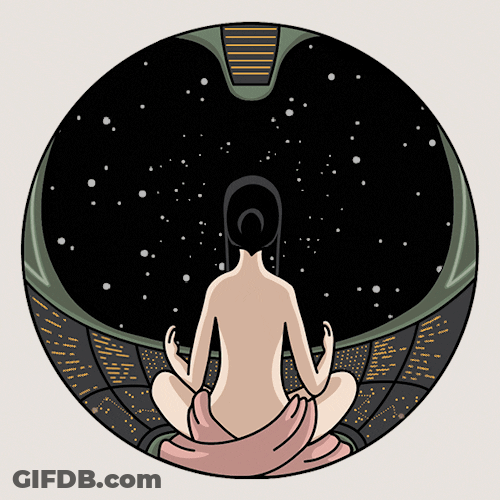 Be Flexible And Start Meditating GIF