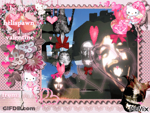 Be My Hellspawn Valentine Card GIF
