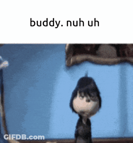 Be Quiet Buddy GIF