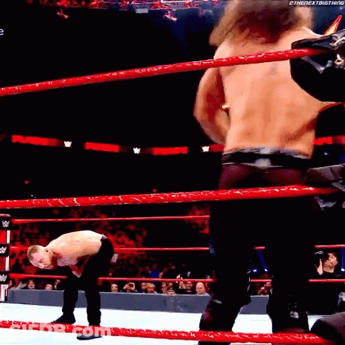 Be Ready Of Seth Rollins Curb Stomp GIF