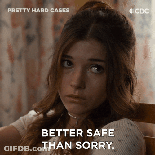 Be Safe Jackie Sullivan Pretty Hard Cases GIF