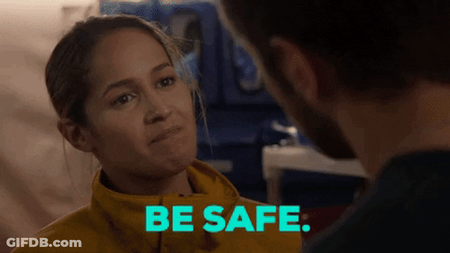 Be Safe Jaina Lee Ortiz Station 19 GIF