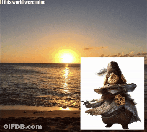 Beach If This World Were Mine GIF