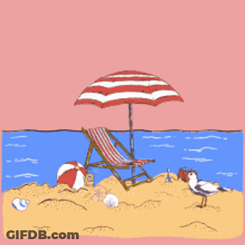 Beach Keep It Simple GIF