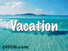 Beach Saying Vacation GIF