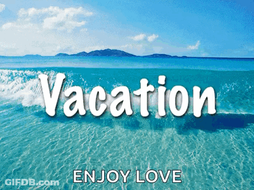 Beach Vacation Enjoy Love GIF