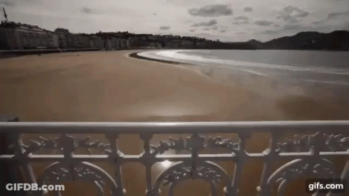 Beach View From Balcony Gifs.com GIF