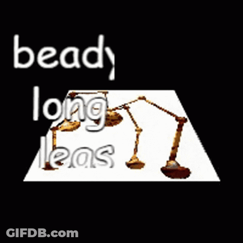 Beady Long Legs GIF