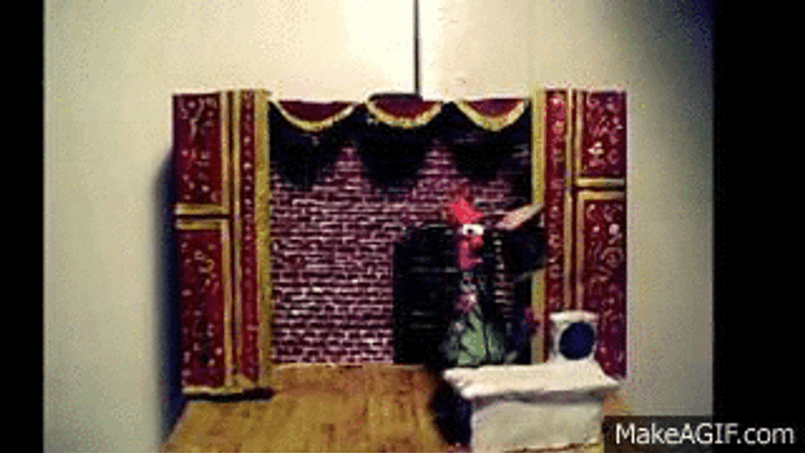 Beaker Arrange Wobbling Table GIF