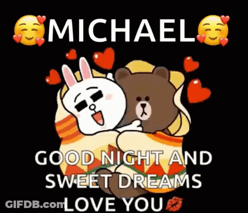 Bear And Rabbit Hugging Michael GIF