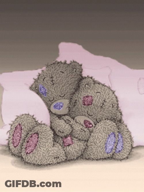 Bear Hug Cuddle Tatty Teddy GIF