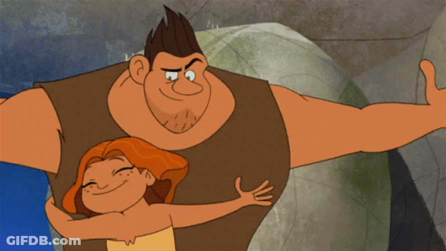 Bear Hug Dawn Of The Croods GIF