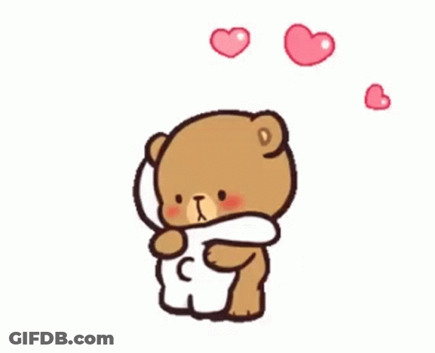 Bear Hug Milk And Mocha GIF