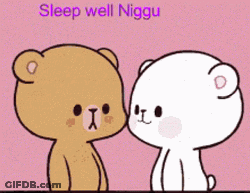 Bear Hugging Another Bear I Love You To The Moon And Back GIF