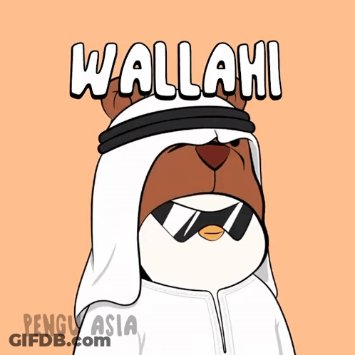 Bear In Turban And Sunglasses Saying Waallah GIF