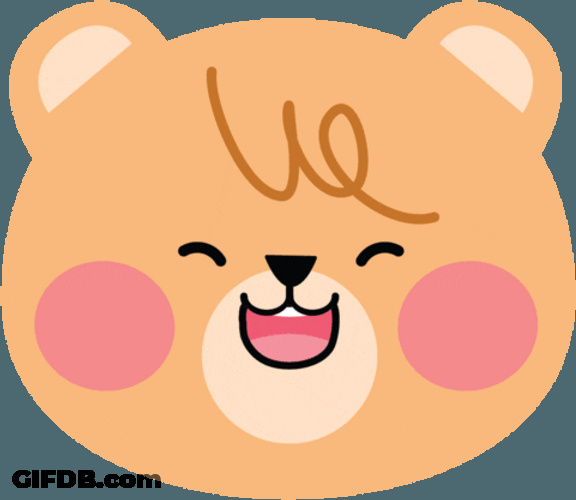Bear Love Cute Smiling Face GIF