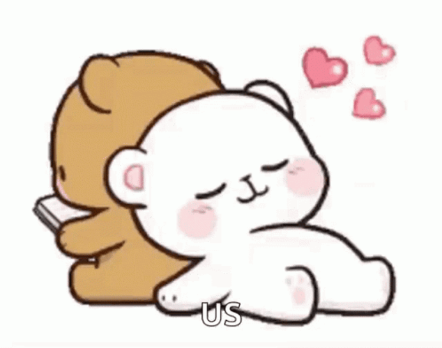 Bear Love Mocha Milk Sweet Couple GIF