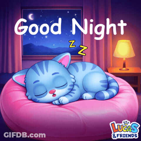 Bear Lying Under Blanket Saying Good Night GIF
