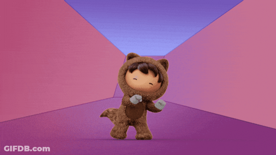 Bear Mascot Dancing Hotline Bling GIF