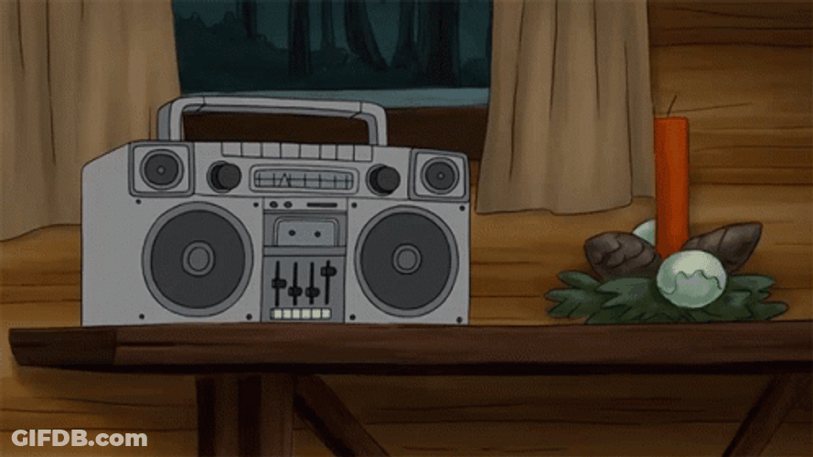 Bear Operating Radio GIF