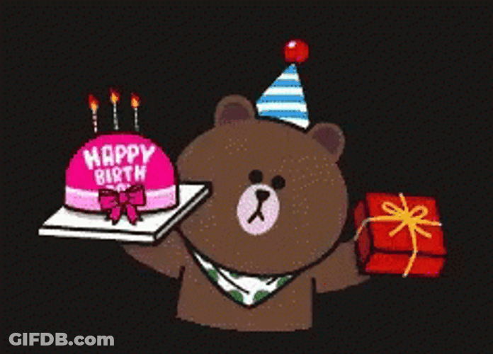 Bear Party For Birth GIF