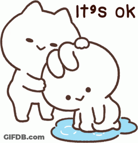 Bear Petting Another Bear Saying It's Ok GIF