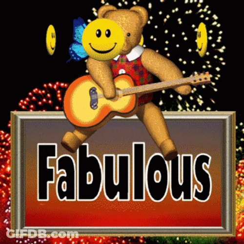 Bear Playing Guitar Fabulous GIF