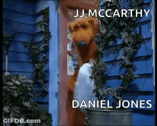 Bear Trashes Daniel Jones GIF