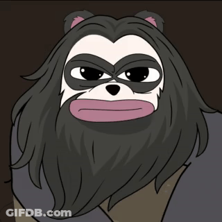Bear With Beard Saying It's Time GIF