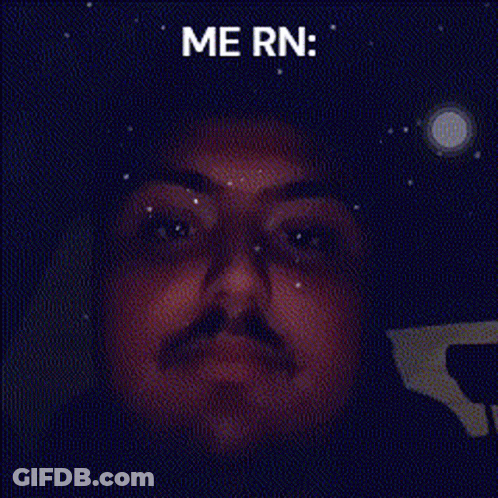 Bear With Mouth Open Saying Me Rn GIF