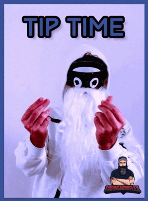Beard Flex Just The Tip GIF