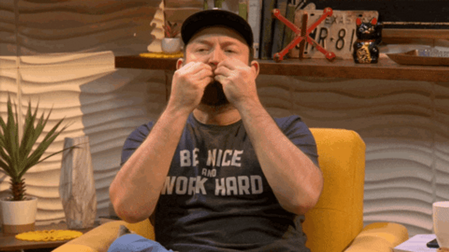 Beard Guy Chef's Kiss GIF