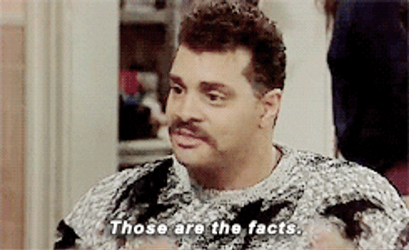 Beard Man Reaction Facts GIF
