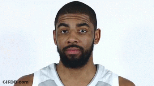 Bearded Basketball Player Pointing Up GIF
