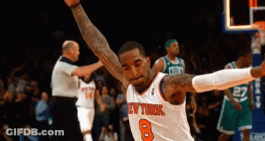 Bearded Basketball Player Sitting In Stands GIF