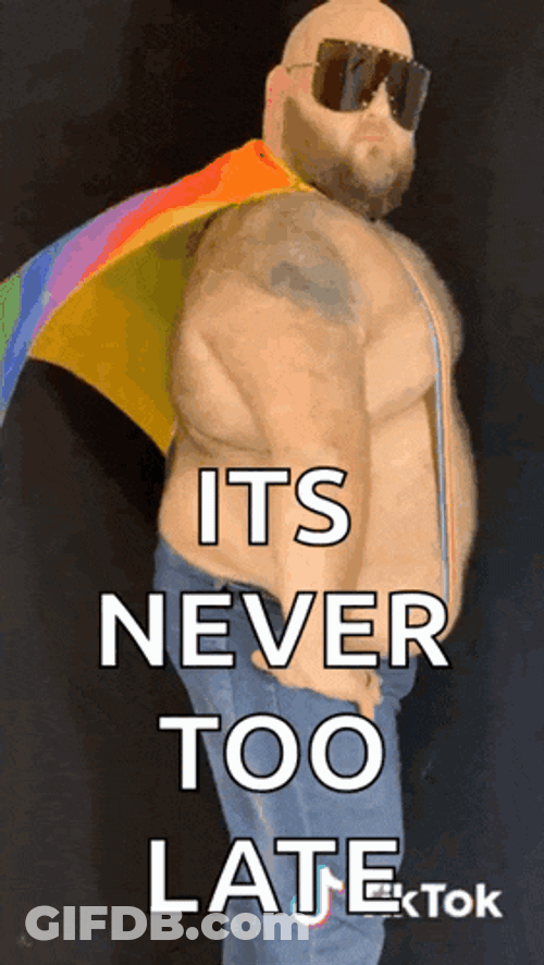 Bearded Bear Guy Slay GIF